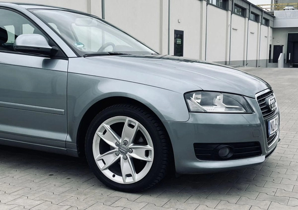 Audi A3 cena 26999 przebieg: 219000, rok produkcji 2009 z Złocieniec małe 529